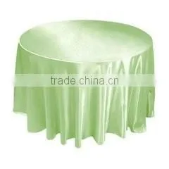 satin tablecloth for round table