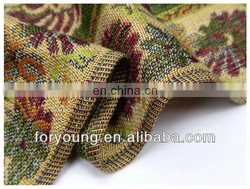 flower jacquard scarf
