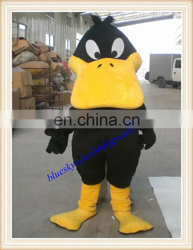 custom made duffy duck mascot costume for sale