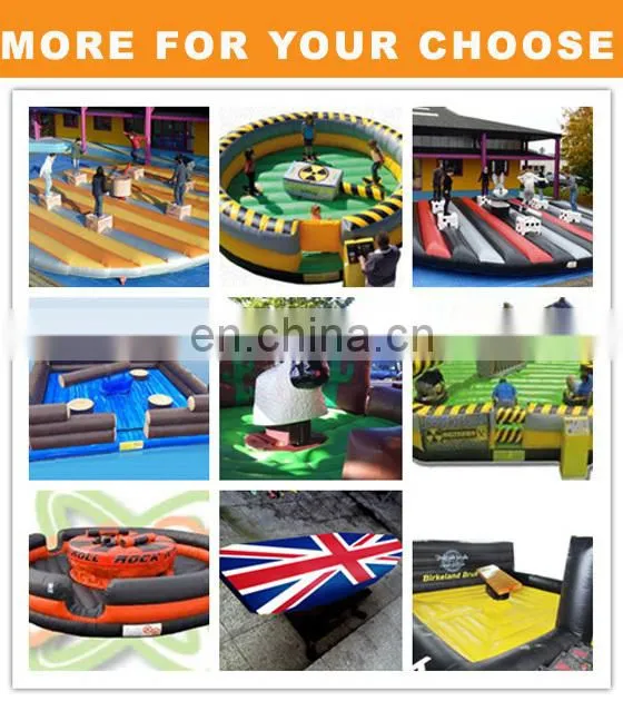 Inflatable Creative Sports MeltDown Games For Kids Like Mechanical Bull