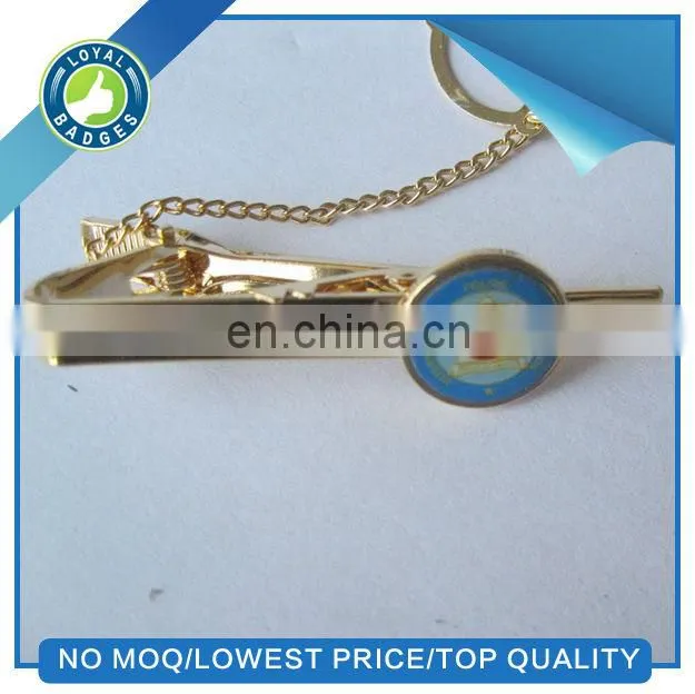 men's tie clip/gold tie clip/custom tie clip