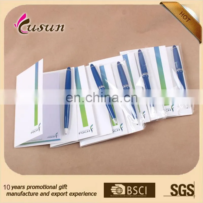 Cute design spiral pocket Custom notepad promotional notepad