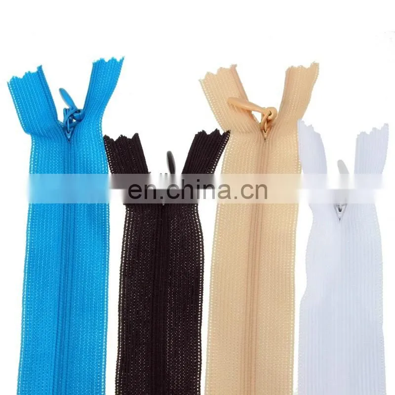 Invisible Zippers Nylon Closed Open Ended Zip Dress Upholstery Craft For Clothes Sewing Pillow Accessory