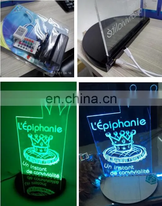Best Selling LED acrylic display stand led display light