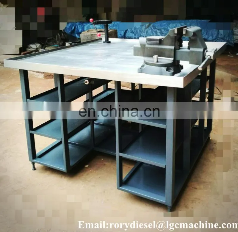 stainless steel square work bench test bed work table