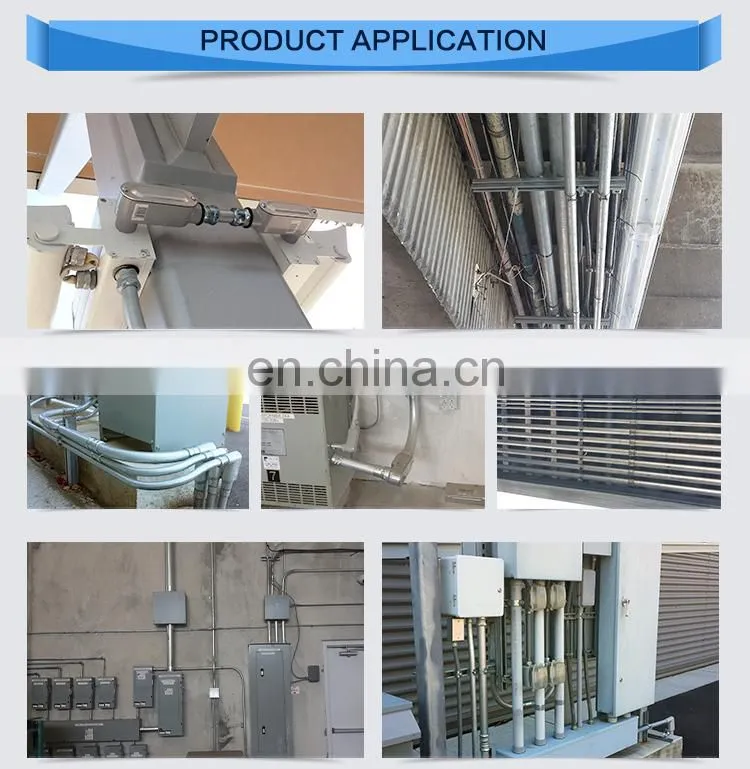 hot dip galvanized electric wiring conduit pipe