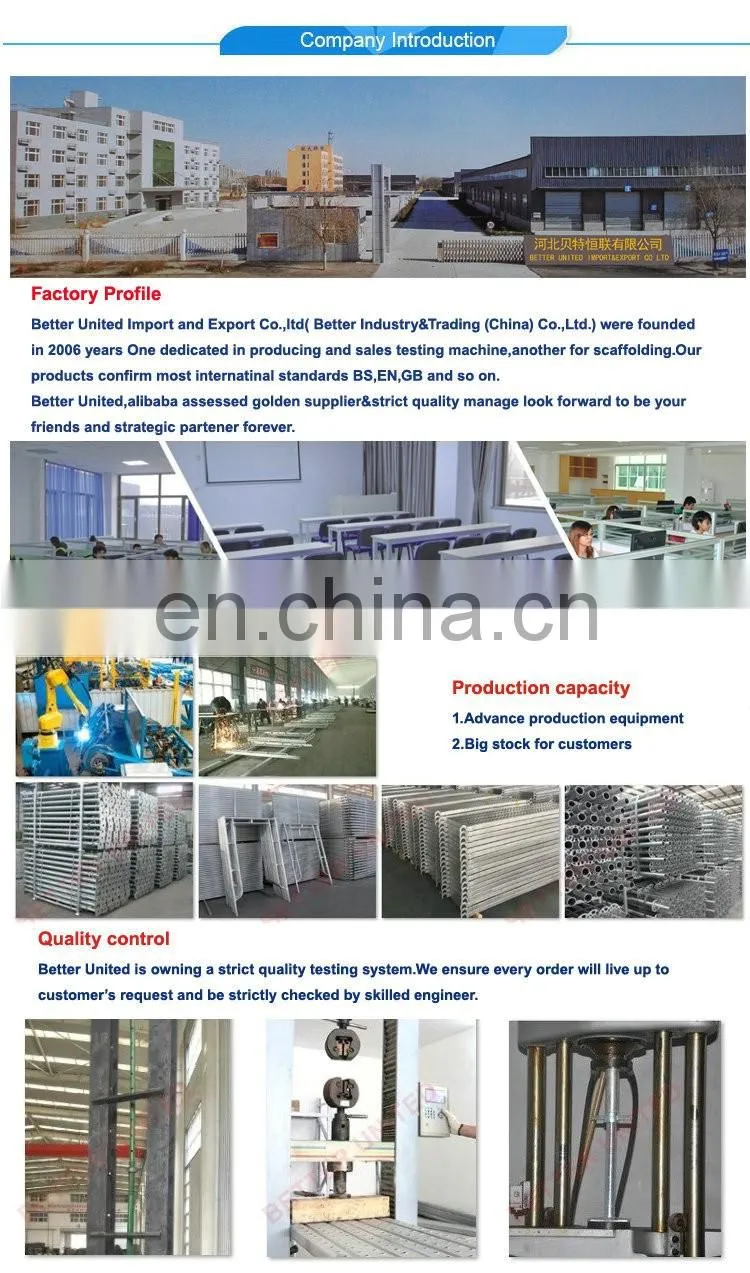 Direct factory price ringlock scaffolding / ring lock scaffolding for sale