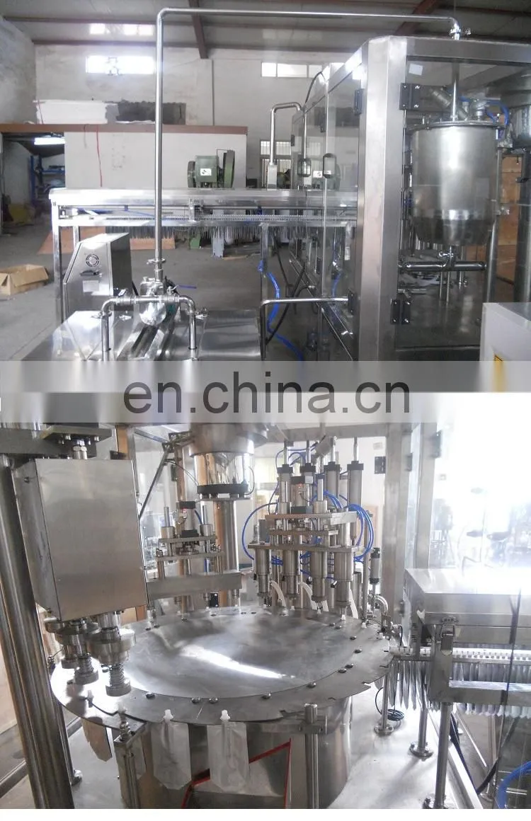 ZLD Automatic Stand UP Pouch Filling Machine For Filling Juice Doypack Filling Machine