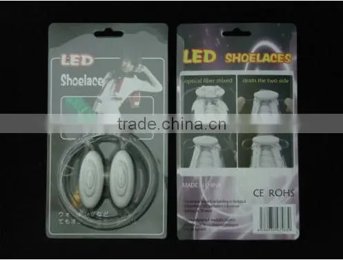 New LED Shoelaces Shoe Laces Shoestring Flash Light Up Glow Luminous Waterproof