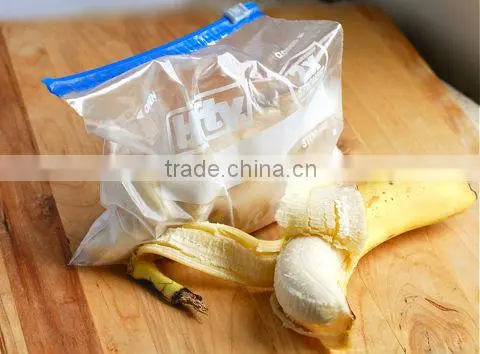 printed plastic slider bags