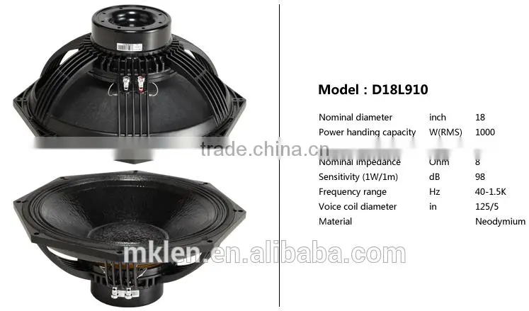 RW218TT+ Best sell subwoofer speaker