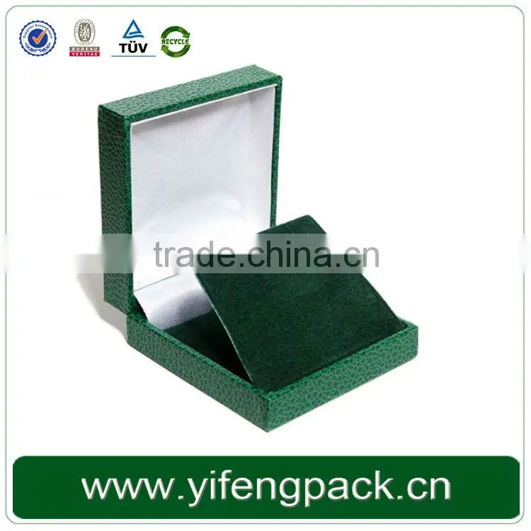 Leather Paper slide gift box for jewelry