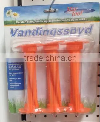 Garden plant watering spikes