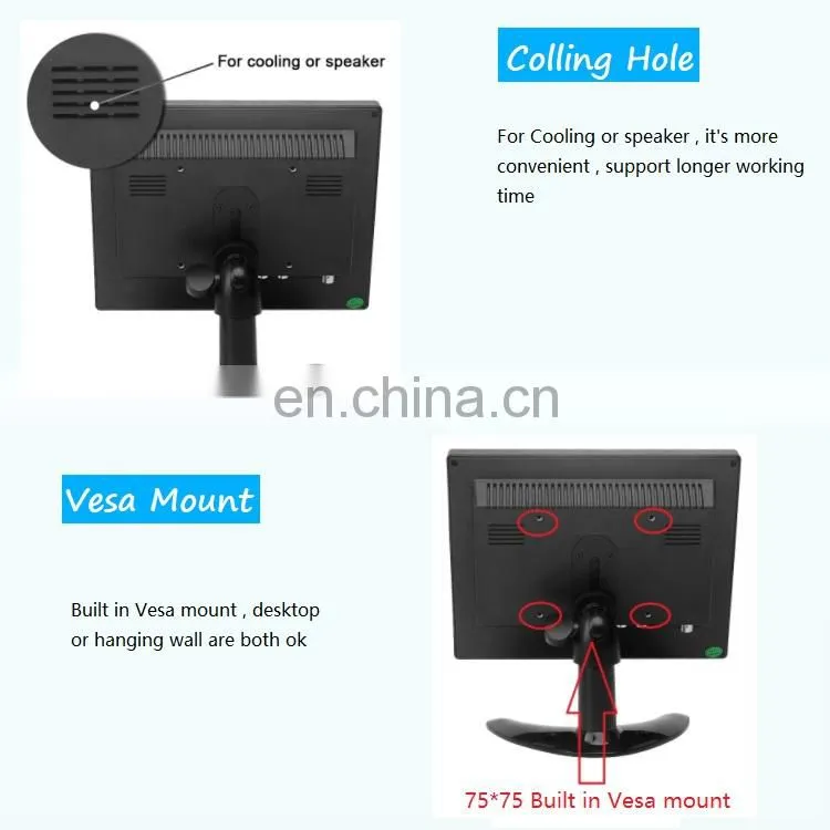 Factory direct sell best quality pos system lcd monitor pc screen
