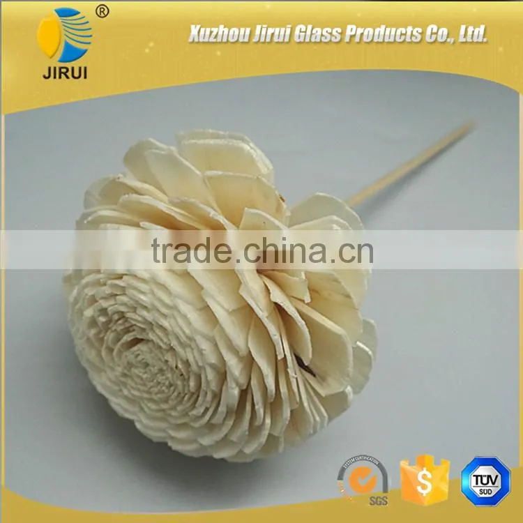 Natural flower white flower for diffuser bottle Reed diffuser stick with flower