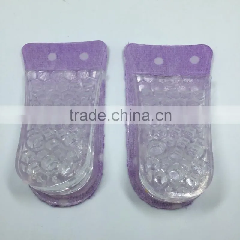 two Layers 5cm TPR Gel Height Increase Insole