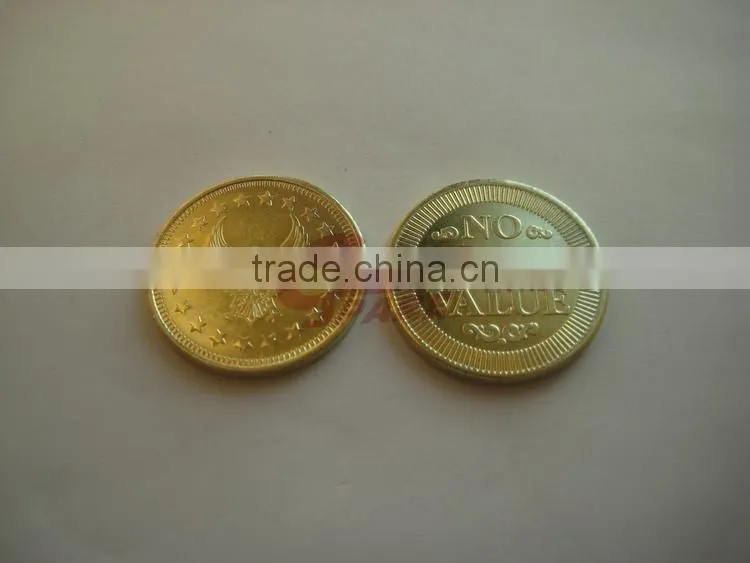 Professional manufacturer Nice looking euro shopping trolley coin token
