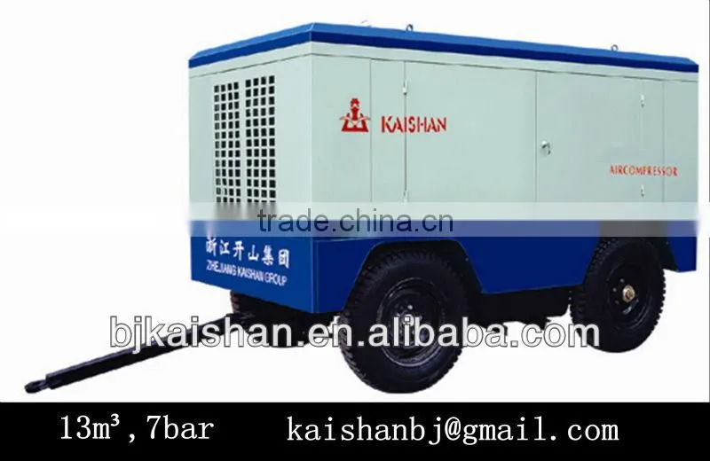 mining safe CVFY-13/7 pistonbelt driven air compressor