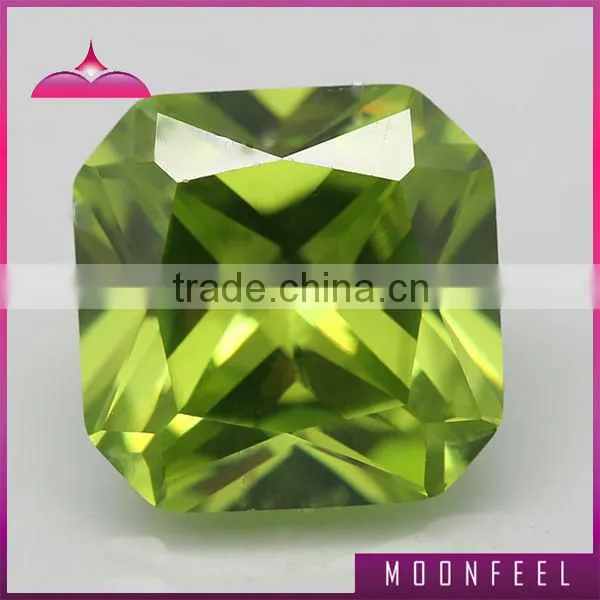 Color change 1# square cut cubic zirconia diamond
