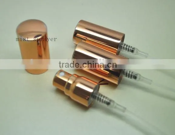 12mm metal screw fragrance pump sprayer with long cap