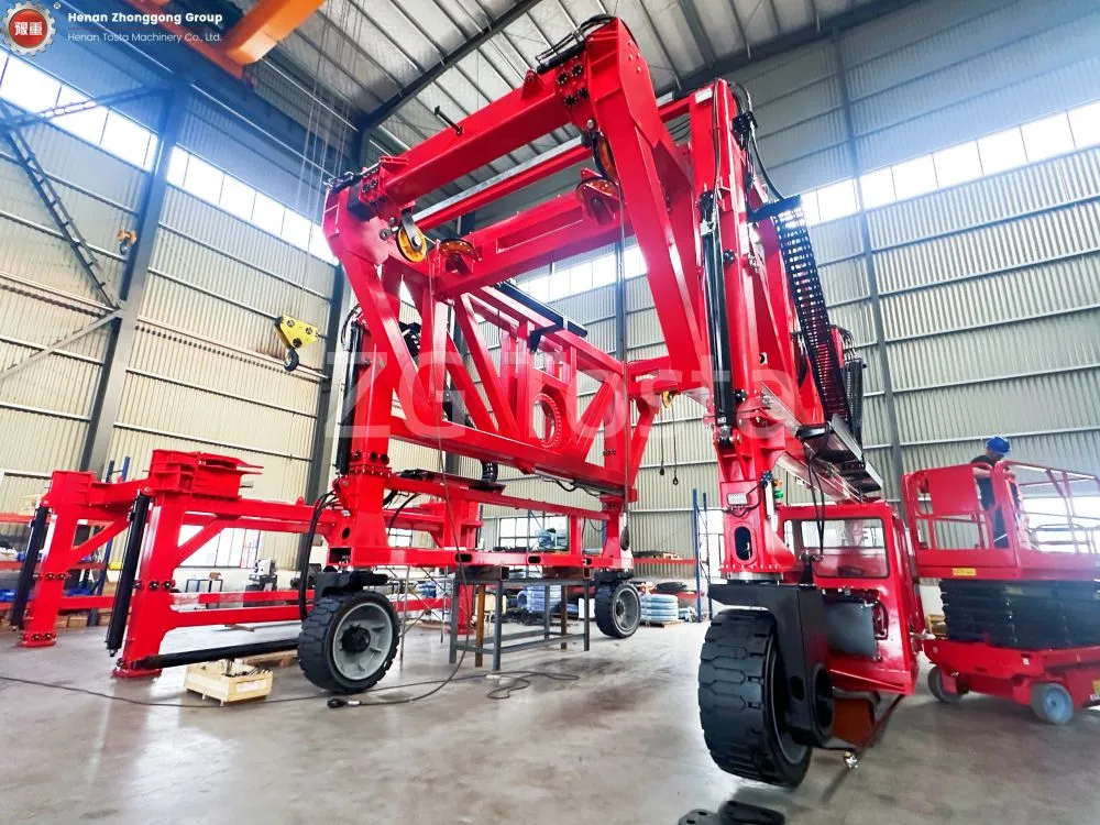Straddle Carriers Improve Efficiency in Modern Container Handling
