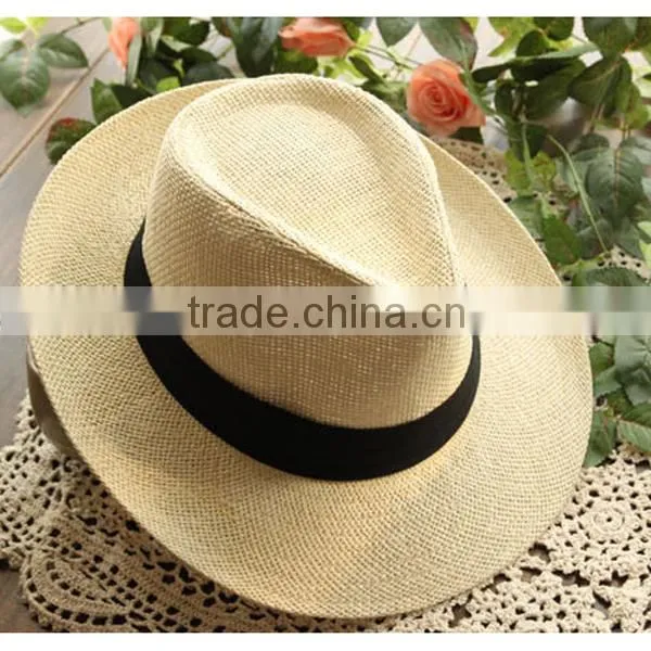 Popular Summer shading straw hat not expensive plain wholesale straw cowboy hats sombrero straw hat wholesale