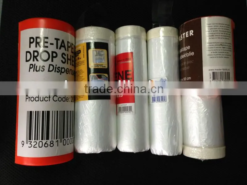hot sale manufacturer of protection paint masking film