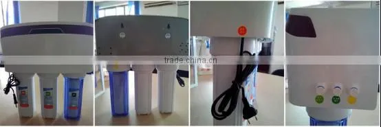 home pure 6 stage reverse osmosis drinking water filter machine price with dust- cover and UV lamp
