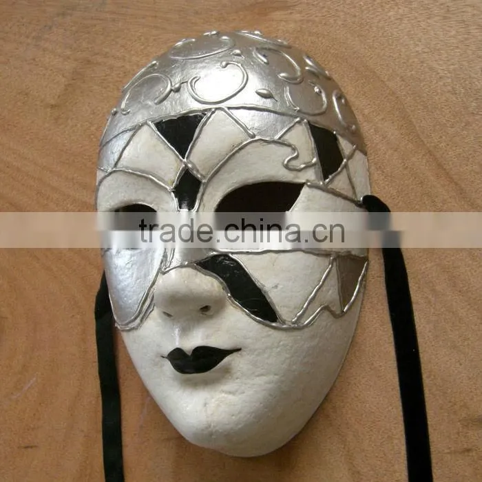 Hand Made Paper Mache Larva Mask