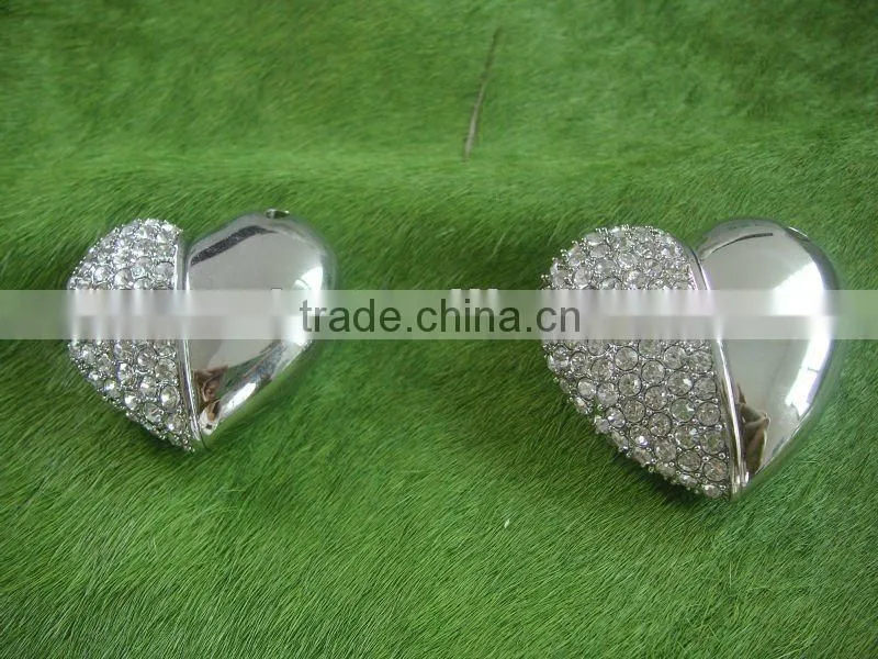 Jewelry Heart Shape USB 2.0 USB flash drives 4gb 8gb 16gb
