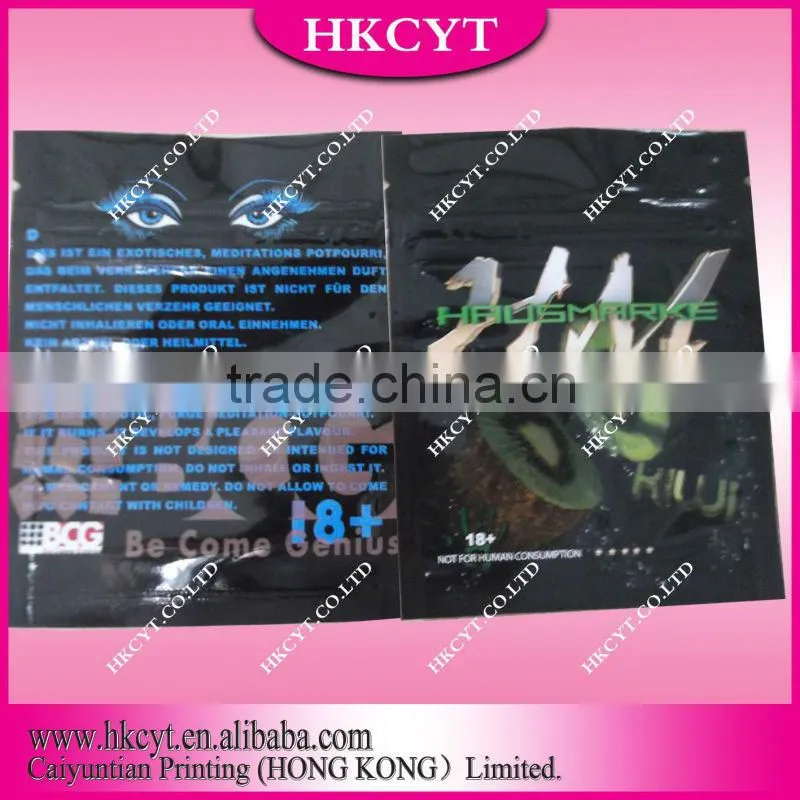 High Quality Aluminum Foil Packing Bags with Zip Lock
