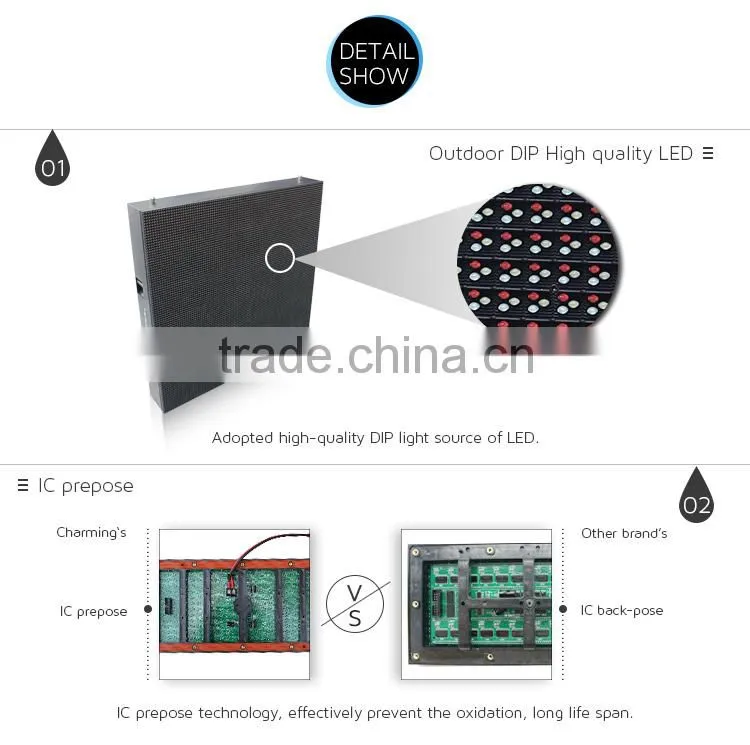 led advertising screen outdoor screen price