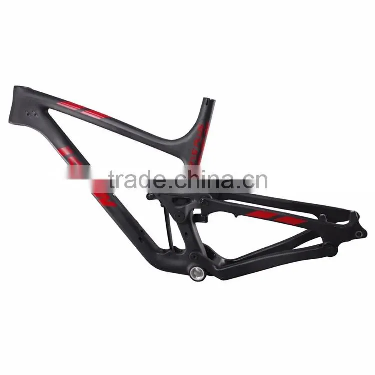 Toray carbon full suspension mtb carbon frame 650B plus downhill frames P8