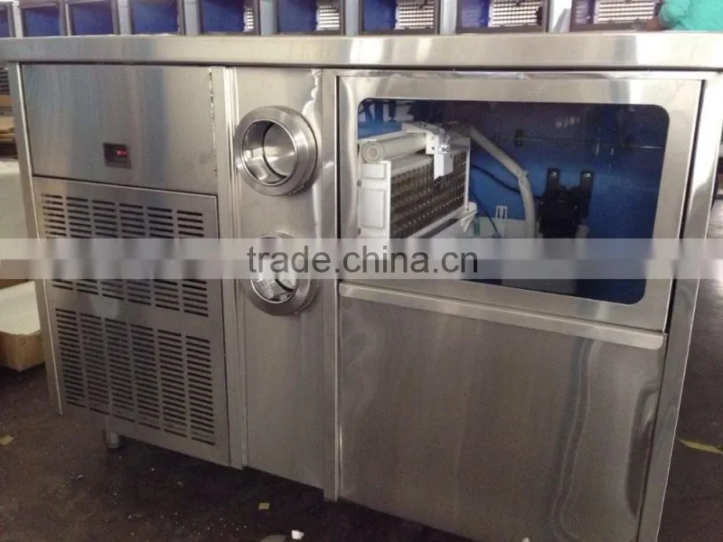 China Fashion hot sale working table ice machine ST-175S
