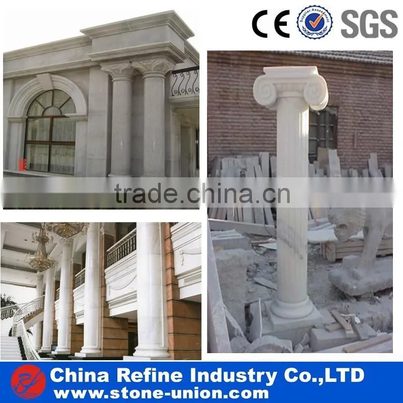 White Rome Carving Column Manufacturer