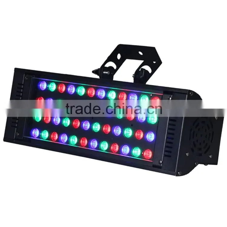 48x3w rgb color mixing dj led strobe stage lighting