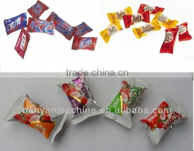 2016 Price Automatic Pillow Lollipop,Lolly,Toffee Bagging Machine/0086-18516303933