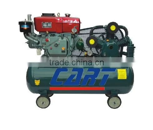 1000L/min 14bar mobile 12V air compressor diesel power
