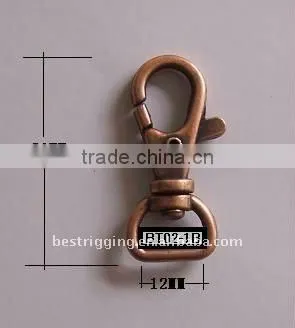 High Quality Metal Brass Key Ring For Bag Or Key