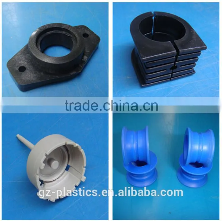 Chinese custom plastic machine spare parts uhmw-pe abs nylon injection molded plastic parts as your drawing
