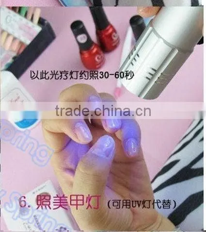 Muticolor 9W UV Lamp 100V-240V for Curing Nail Dryer Nail Gel Polish Dryer Curing Led nail Lamp Free/Drop Shipping EU plug