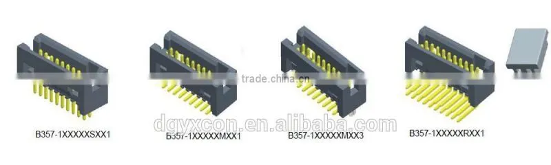 Made in china Pitch 1.27mm SMT Molex with pegs box header connector