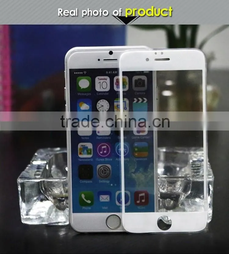 3D full cover Premium Guard Tempered Glassscreen protector for iphone6