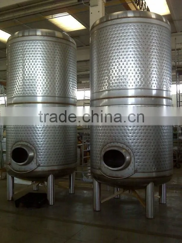 Stainless Steel Wine Storage Tank For Wine Brewing Bright Tank