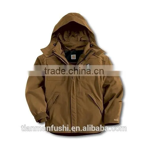 Fashion men's casual winter 100% cotton padded custom varsity jackets