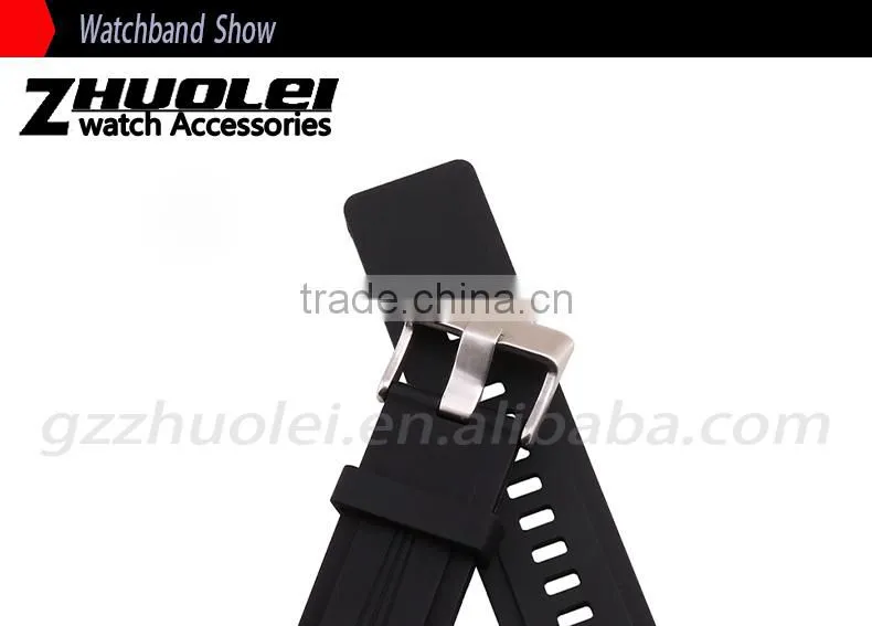 26m high quality waterproof watch strap with fashionable buckle Wholesale 3PCS