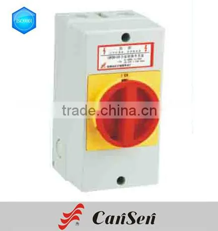 Power switch LW30 100A (ROHS,CE certificate) base installation