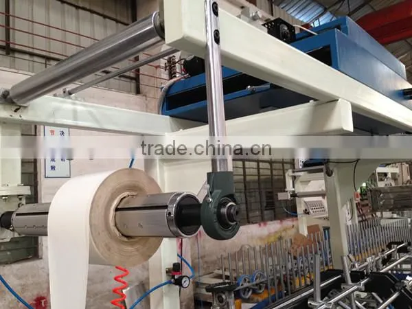 cold glue furniture wrapping machine