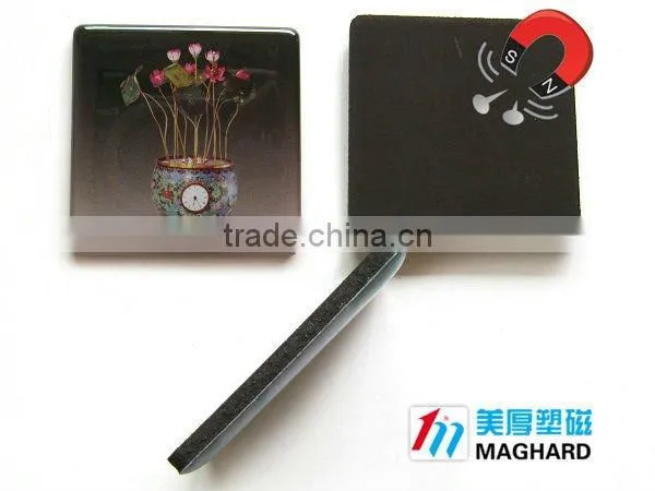 flower vase clock Magnetic Epoxy Gift sales promotion products fridge magnet