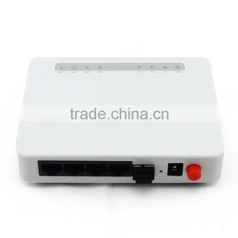 GPON onu 4ge with wifi wireless Fiber Optic Equipment FTTH ONT compatible with Huawei ZTE